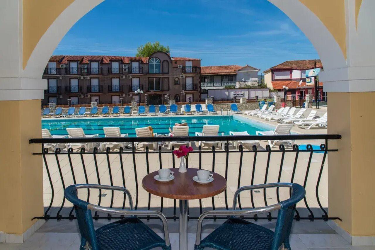 Perkes Hotel Complex (Adults Only) Laganas Bagian luar foto